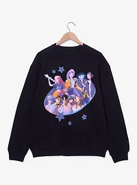 KPop Demon Hunters HUNTR/X & Saja Boys Women's Crewneck - BoxLunch Exclusive