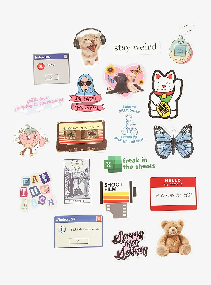 Nostalgia Series 1 Blind Bag Sticker Set