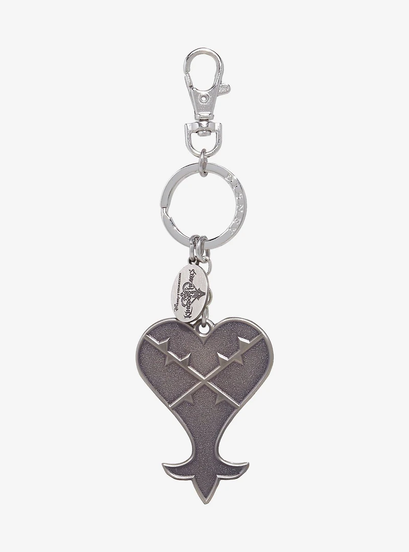 Disney Kingdom Hearts Heartless Symbol Keychain