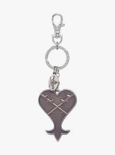 Disney Kingdom Hearts Heartless Symbol Keychain