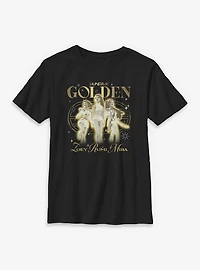 KPop Demon Hunters Huntrix Golden Trio Youth T-Shirt