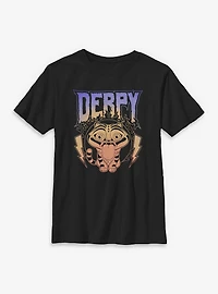 KPop Demon Hunters Derpy The Tiger Retro Metal Youth T-Shirt