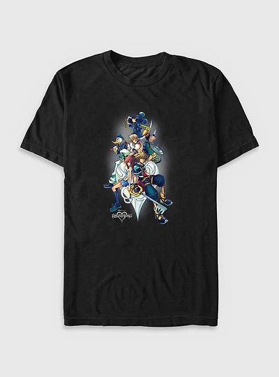 Disney Kingdom Hearts Friends Big & Tall T-Shirt