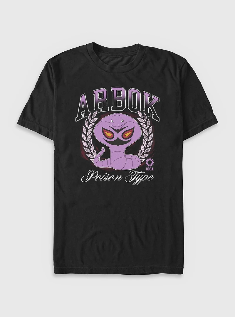 Pokemon Arbok Collegiate Big & Tall T-Shirt