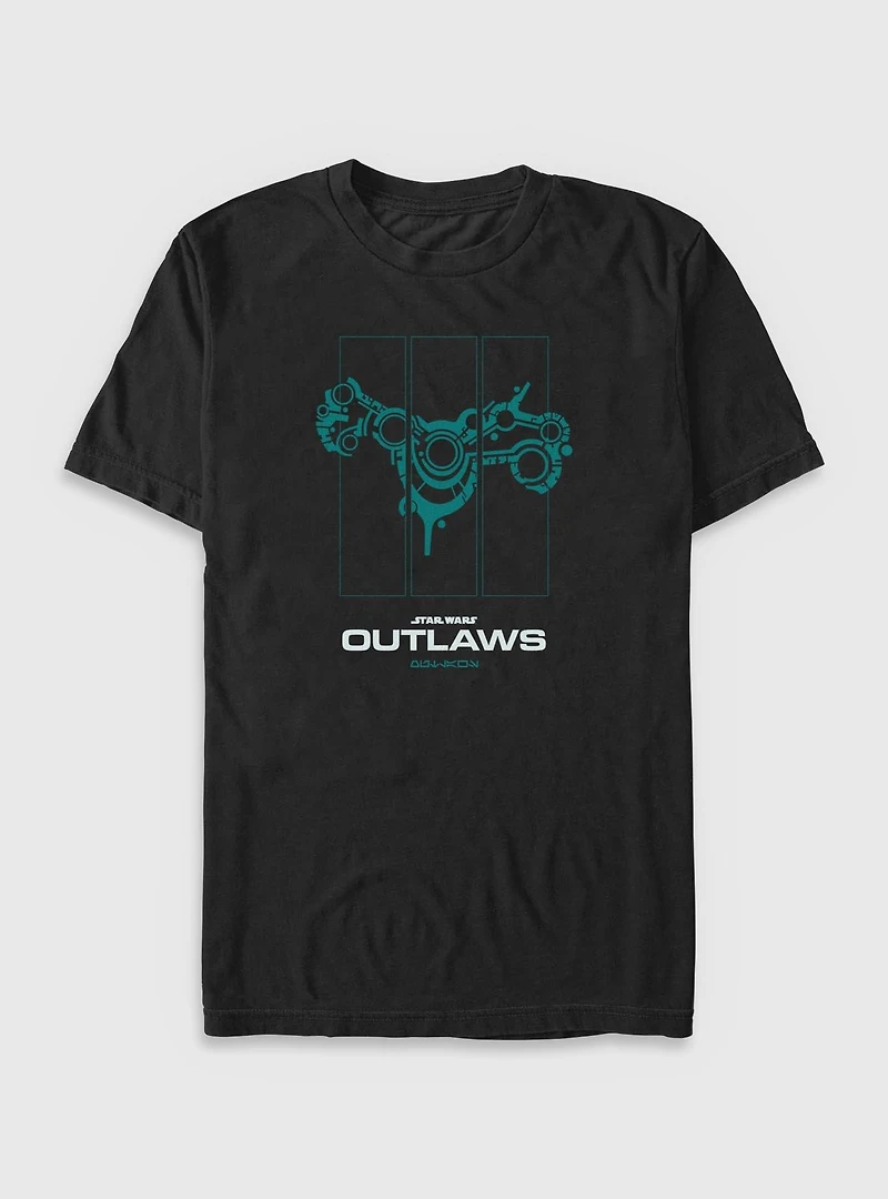 Star Wars: Outlaws Panels Big & Tall T-Shirt