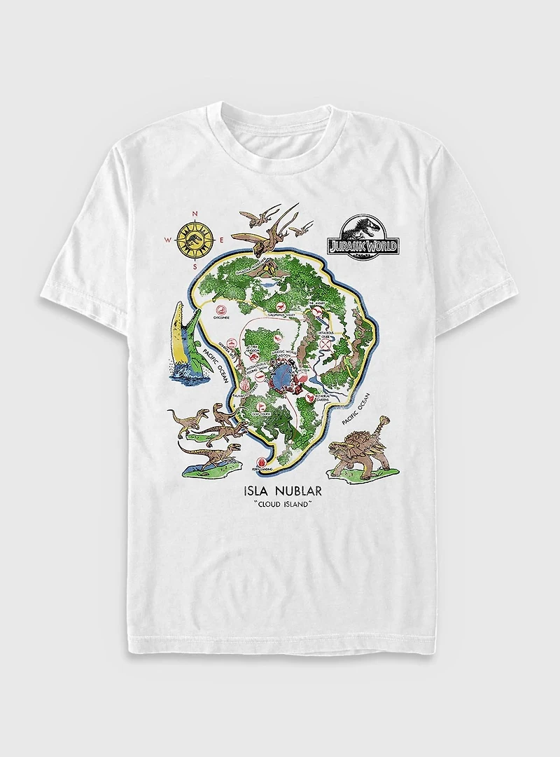 Jurassic Park Isla Nublar Big & Tall T-Shirt