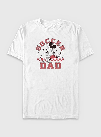 Disney Mickey Mouse Soccer Dad Big & Tall T-Shirt