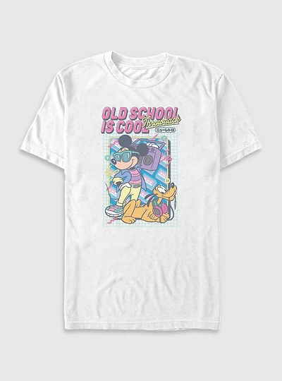 Disney Mickey Mouse Old School Is Cool Big & Tall T-Shirt