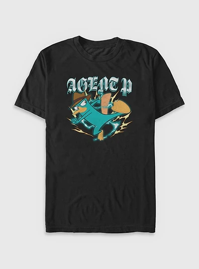 Disney Phineas and Ferb Agent P Kick Big & Tall T-Shirt