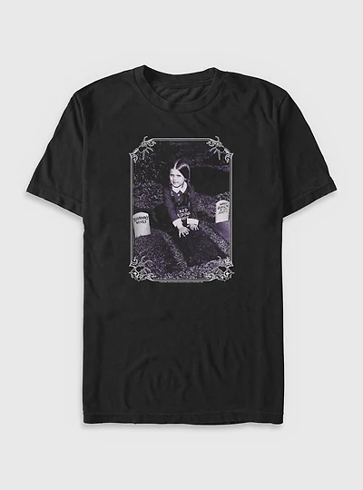 The Addams Family Playing On Graves Big & Tall T-Shirt