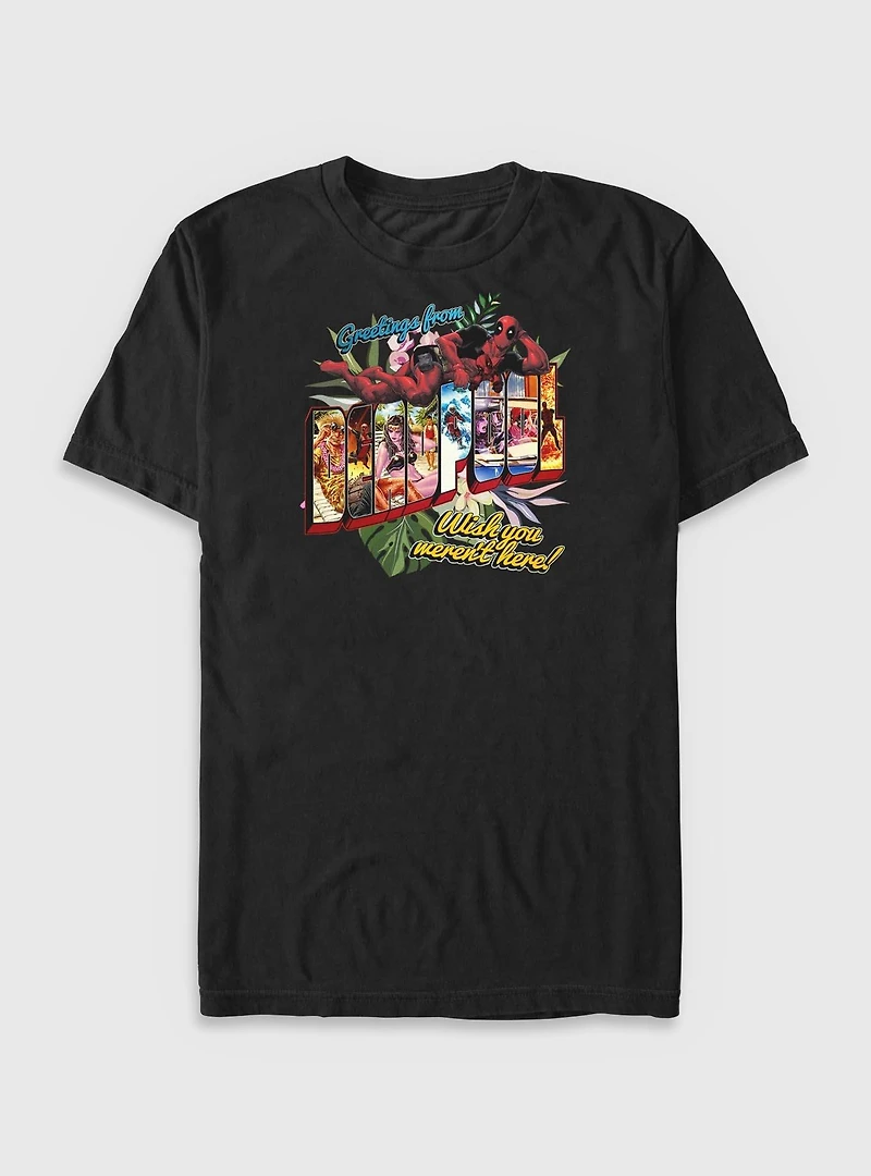 Marvel Deadpool Vacationpool Effort Big & Tall T-Shirt