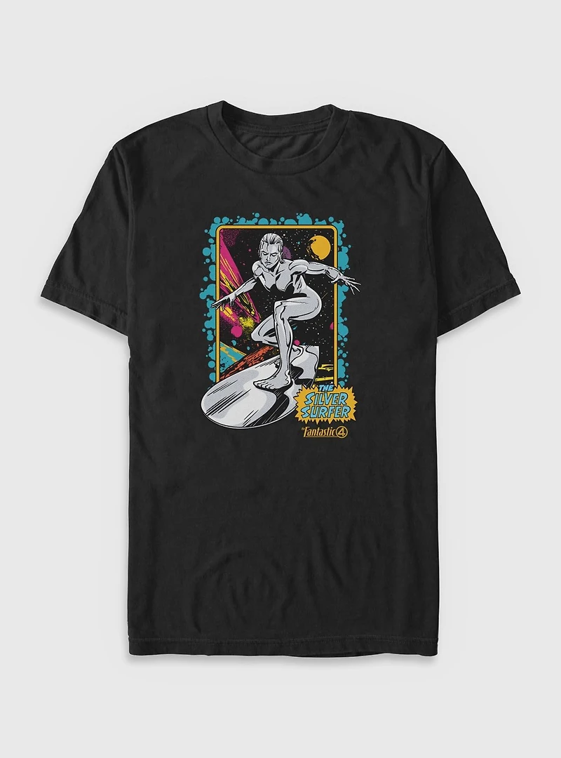 Marvel The Fantastic Four: First Steps Silver Surfer Big & Tall T-Shirt
