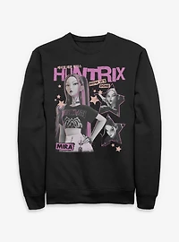 KPop Demon Hunters Huntrix Mira Stars Collage Sweatshirt