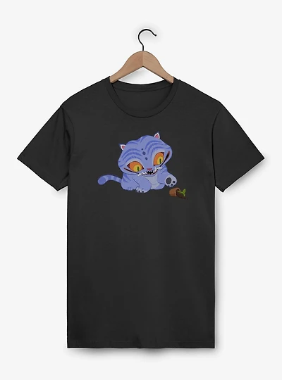 KPop Demon Hunters Chibi Derpy Tiger Plant T-Shirt