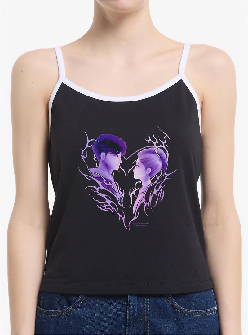 KPop Demon Hunters Jinu & Rumi Cyber Heart Womens Cami