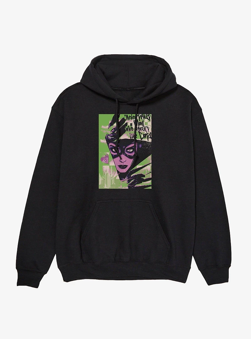 DC Catwoman Never Trust Hoodie