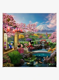 Disney Mickey & Minnie in Japan Gallery Wrapped Canvas