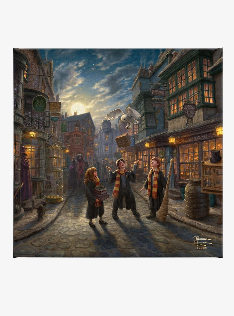Harry Potter Diagon Alley Gallery Wrapped Canvas
