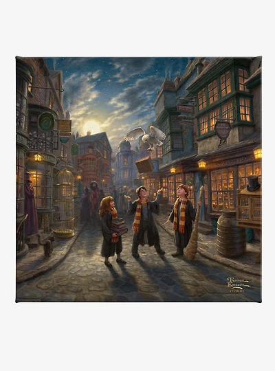 Harry Potter Diagon Alley Gallery Wrapped Canvas