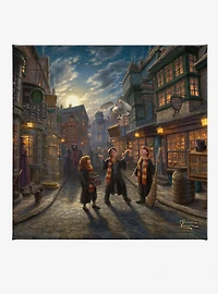 Harry Potter Diagon Alley Gallery Wrapped Canvas