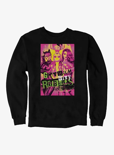 DC Gotham City Rebels Catwoman Harley Quinn Poison Ivy Sweatshirt
