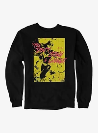 DC Batgirl You Don't Stand A Chance Sweatshirt