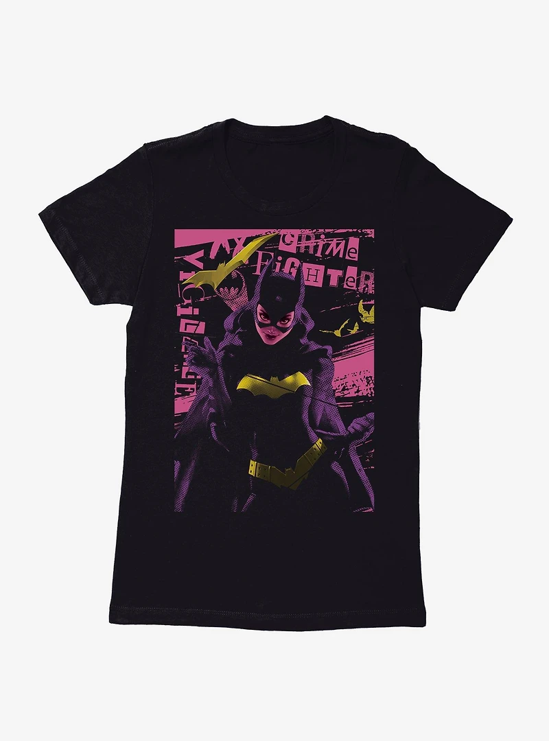 DC Batgirl Crime Fighter Womens T-Shirt