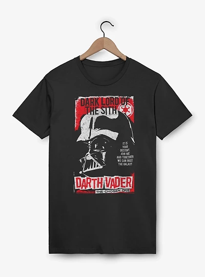 Star Wars Dark Lord Of The Sith Chosen One T-Shirt