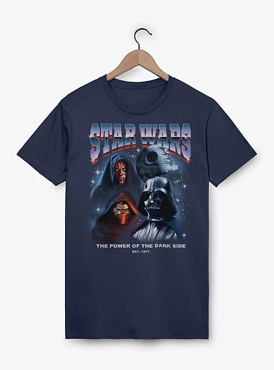 Star Wars The Power Of Dark Side Collage T-Shirt