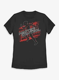 Tron: Ares Master Control Silhouette Womens T-Shirt