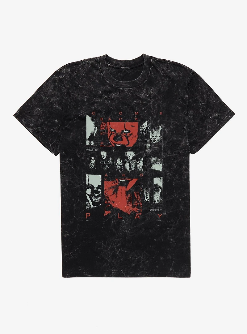 IT2 Come Back And Play Mineral Wash T-Shirt
