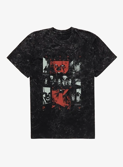 IT2 Come Back And Play Mineral Wash T-Shirt