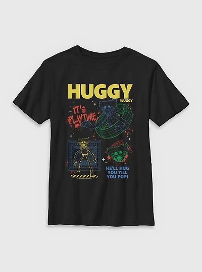 Poppy Playtime Huggy Wants To Play Youth T-Shirt