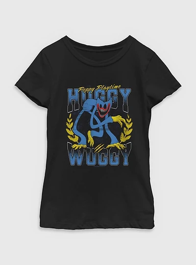 Poppy Playtime Huggy Wuggy Youth Girls T-Shirt