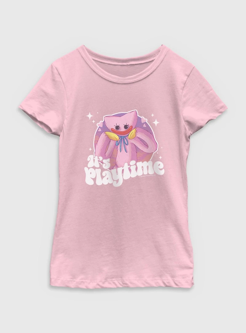 Poppy Playtime Kissy Missy Youth Girls T-Shirt