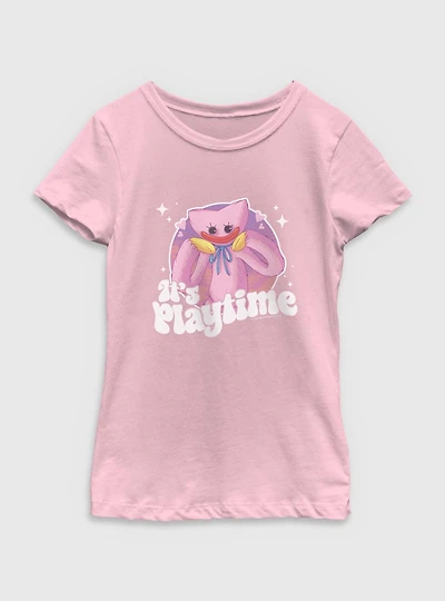 Poppy Playtime Kissy Missy Youth Girls T-Shirt