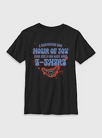 Poppy Playtime I Survived The Hour Of Joy Youth T-Shirt