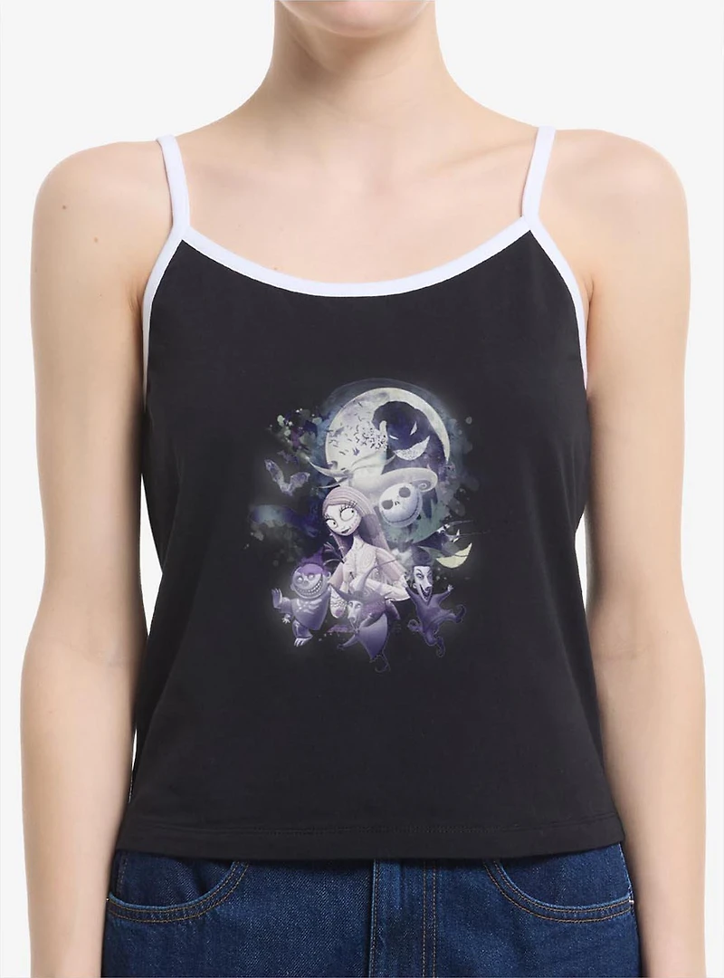 The Nightmare Before Christmas Under Moonlight Group Womens Cami