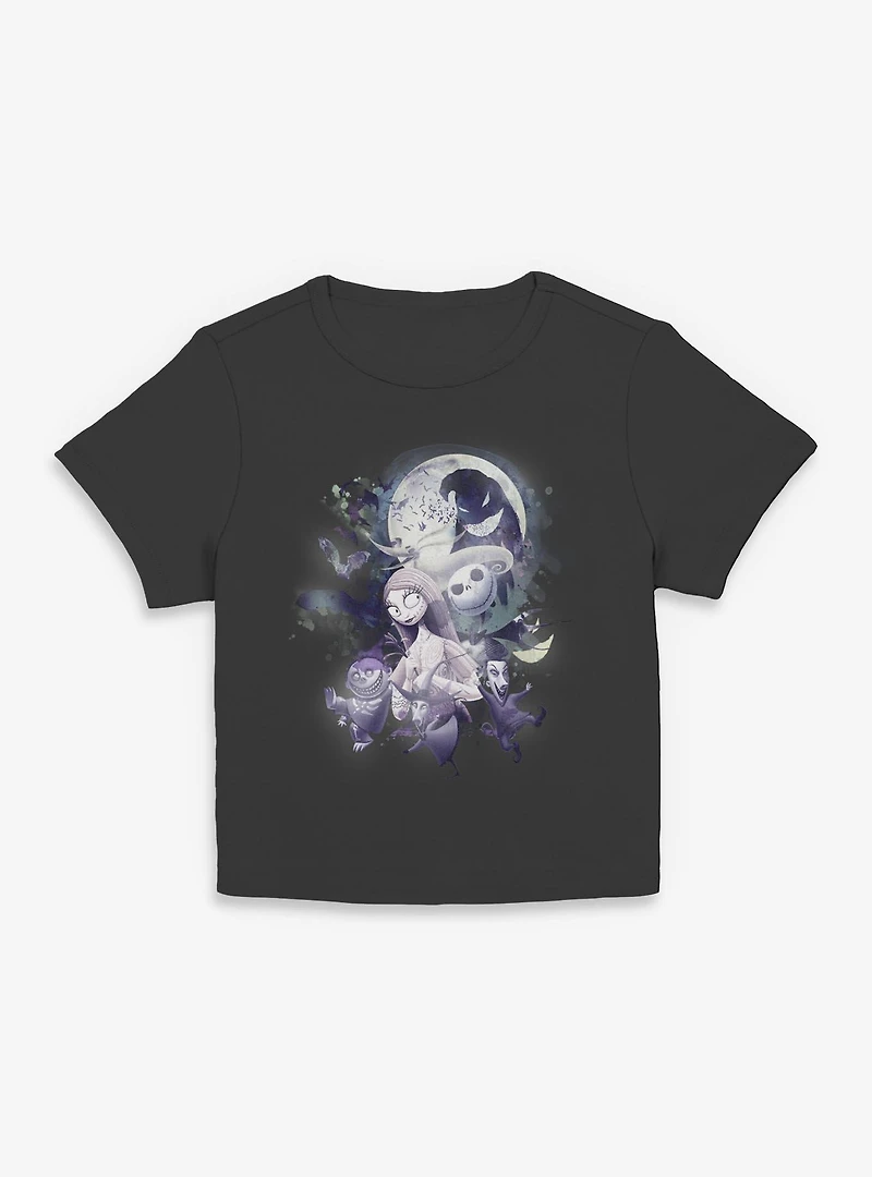 The Nightmare Before Christmas Under Moonlight Group Women Baby T-Shirt