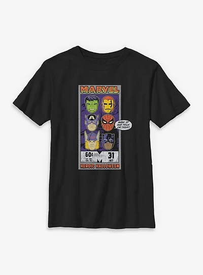Marvel Heroic Halloween Youth T-Shirt