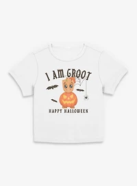 Marvel Guardians of the Galaxy I Am Groot Happy Halloween Women Baby T-Shirt