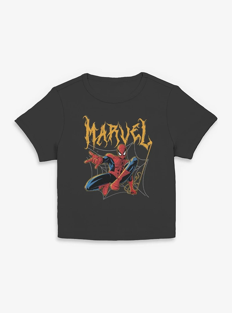 Marvel Spider-Man Spooky Spider Swing Women Baby T-Shirt