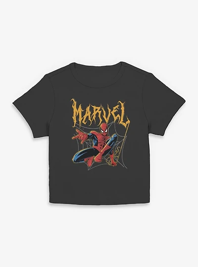 Marvel Spider-Man Spooky Spider Swing Women Baby T-Shirt