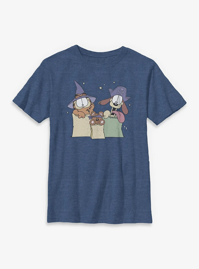 Garfield Spooky Friends Youth T-Shirt