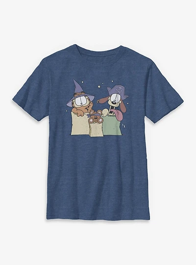 Garfield Spooky Friends Youth T-Shirt