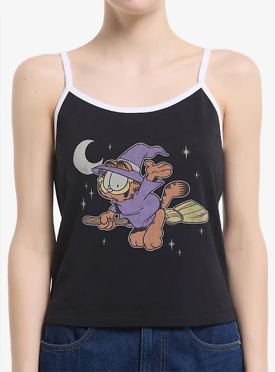 Garfield Spooky Witch Womens Cami