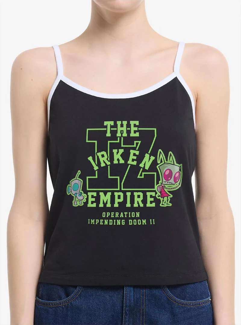 Invader ZIM The Irken Empire Collegiate Style Womens Cami
