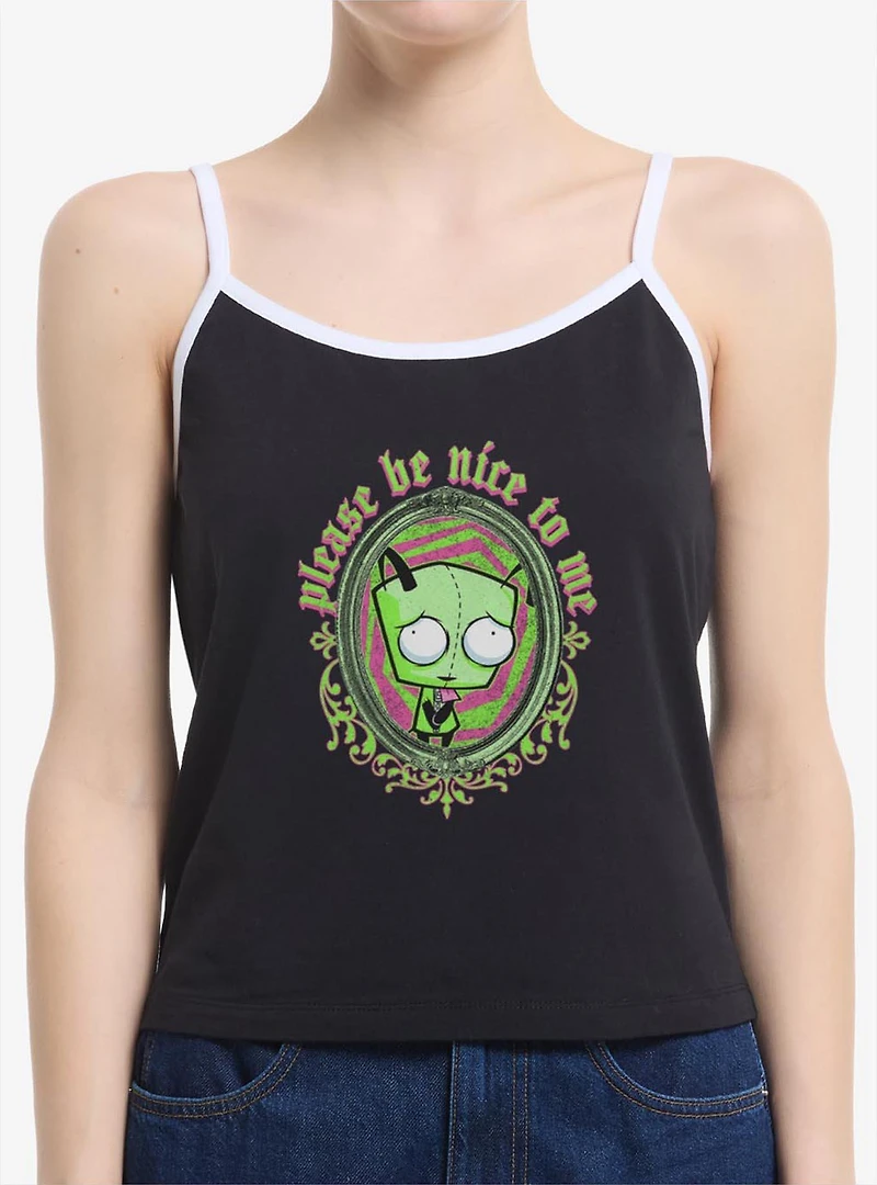 Invader ZIM Please Be Nice To Me Womens Cami