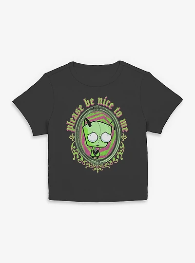 Invader ZIM Please Be Nice To Me Women Baby T-Shirt