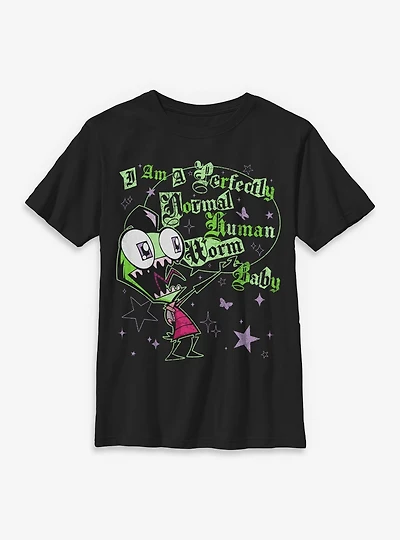 Invader ZIM Human Worm Baby Youth T-Shirt